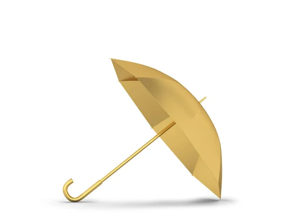 Blank Opened Umbrella Illustration Isolated White Background — Stock Photo, Image