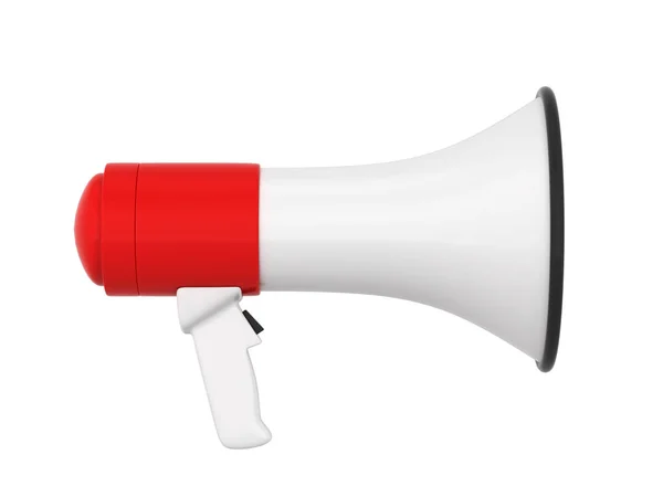 Megaphone Loudspeaker Public Anouncement Illustration Isolated White Background — Stock Photo, Image