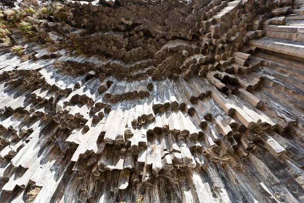 Skały bazaltowe w Armenii. — Zdjęcie stockowe