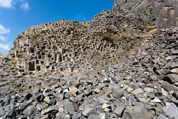 Basalt stenar i Armenien. — Stockfoto