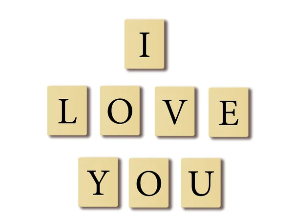 Miluju tě.. — Stock fotografie