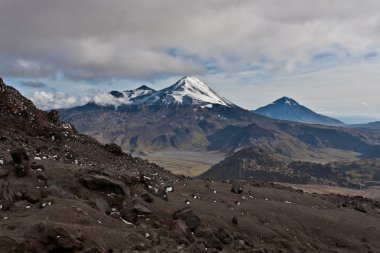 Kamçatka manzarası.