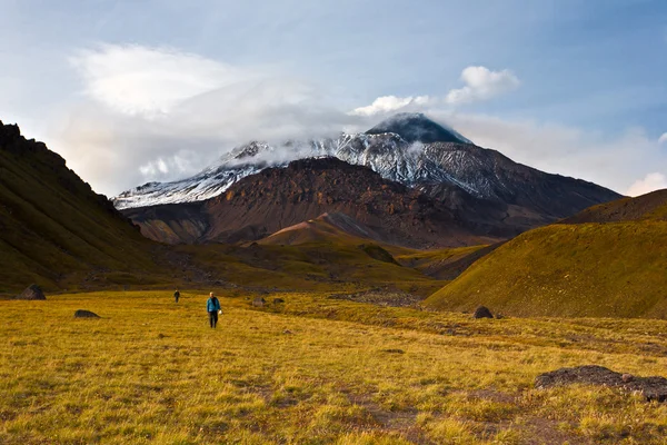 Kamtsjatka landschap. — Stockfoto