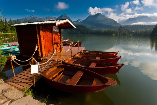 Tatra damm. — Stockfoto