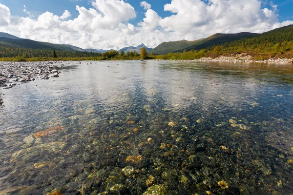 Wilde Landschaft in den Bergen. — Stockfoto