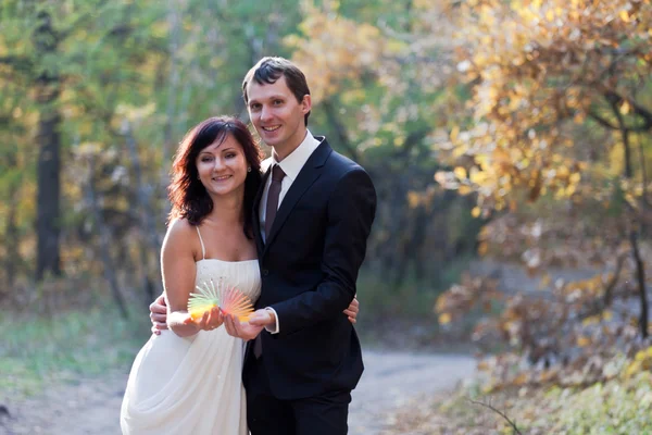 Hochzeitspaar. — Stockfoto