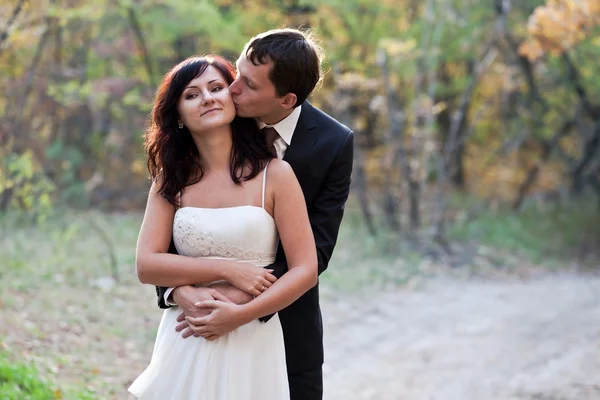 Hochzeitspaar. — Stockfoto