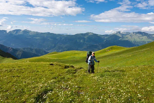 Caminante feliz . — Foto de Stock