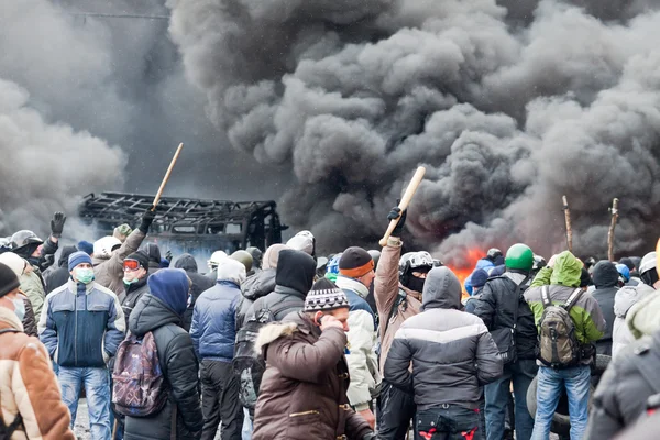 Революция на Украине . — стоковое фото