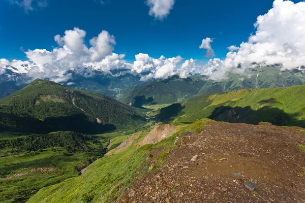 Magiska bergslandskap. — Stockfoto