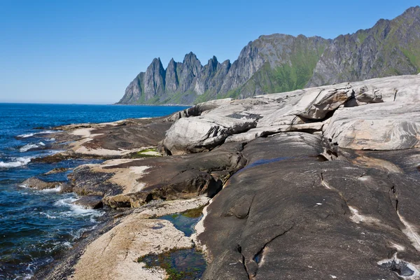 Senja, Norwegia — Zdjęcie stockowe