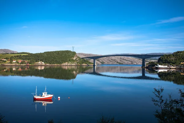 Fjord peyzaj. — Stok fotoğraf