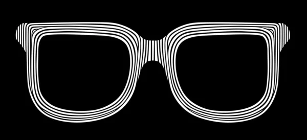 Kacamata berdesain - Stok Vektor