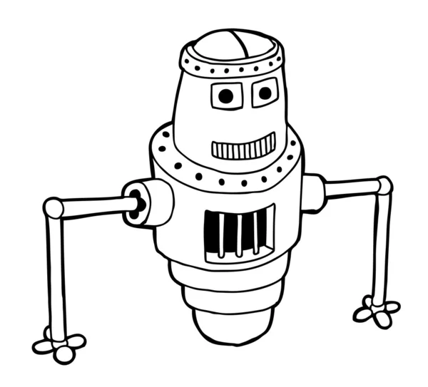 SciFi робот — стоковий вектор