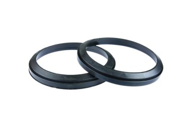 Hidrolik için mühür, beyaz üzerine izole.