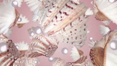 İncileri dökülen deniz kabukları..