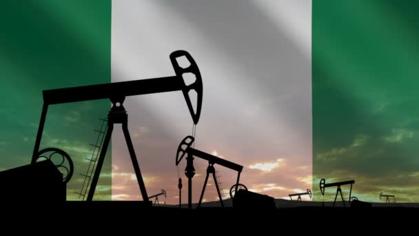 最大の石油埋蔵量に座っている国 — ストック動画