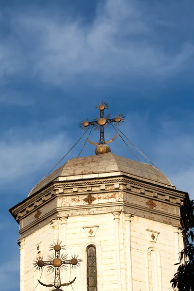 冲天炉的圣米特教堂，布加勒斯特 — 图库照片