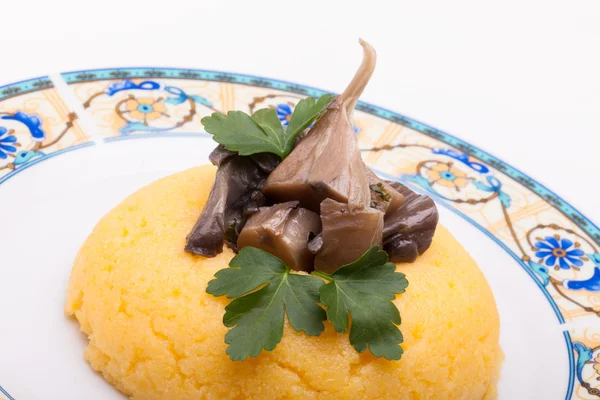 Muschio di Mais con Funghi — Foto Stock