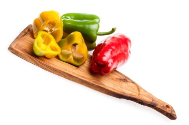 biber ile doğrama tahtası