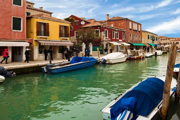 Kanal in Murano — Stockfoto