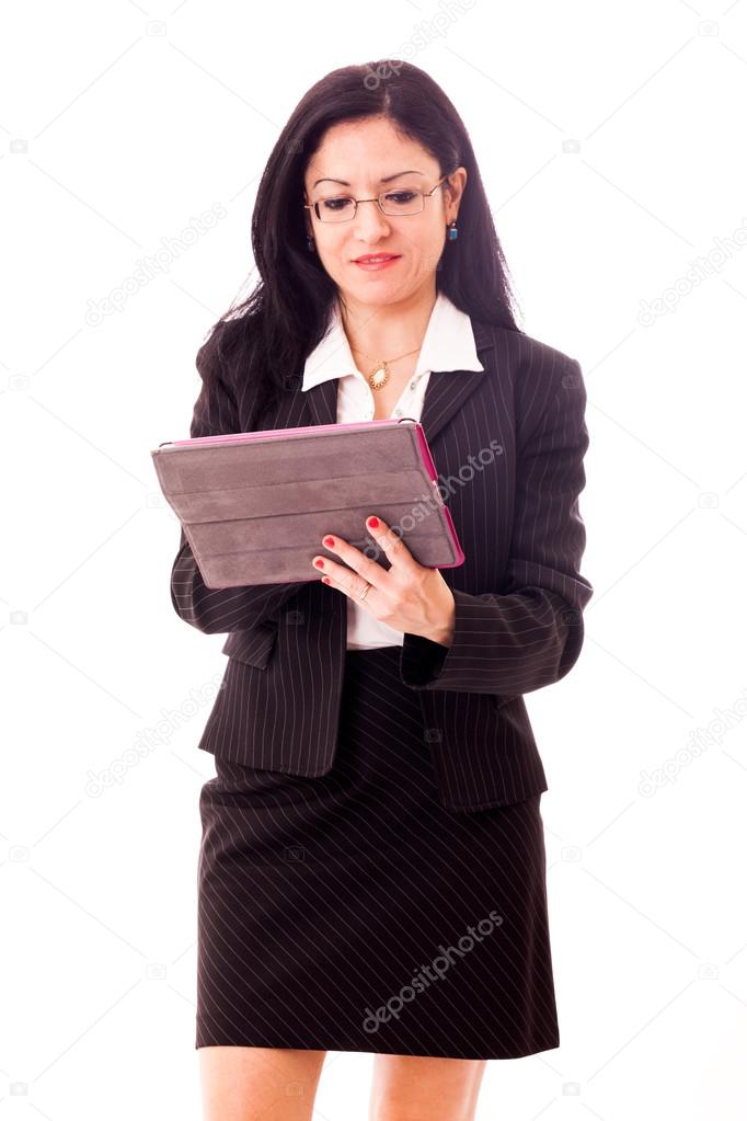 Professional Woman With Tablet