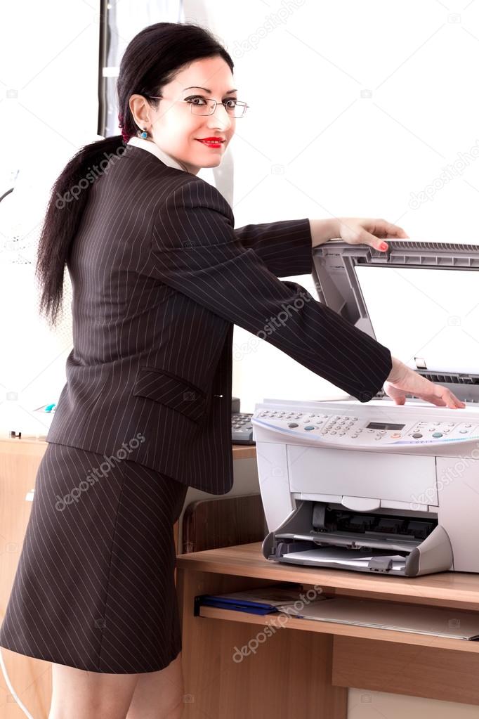 Secretary Printing Documents