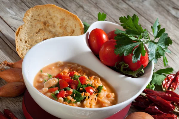 Zuppa di fagioli — Foto Stock