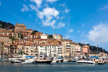 Porto santo stefano, Toskana, İtalya