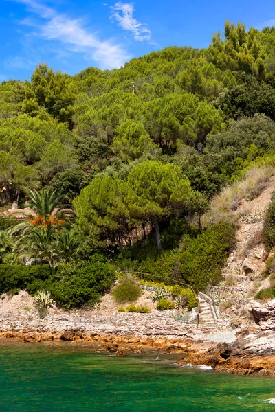 Bagnaia, eiland elba, Italië — Stockfoto