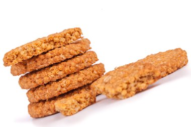 Hububat bisküvi yığını