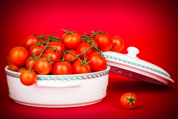 樱桃西红柿 — 图库照片
