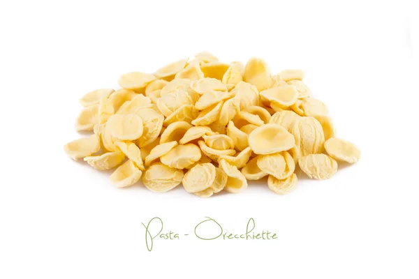 Pasta cruda di orecchiette — Foto Stock