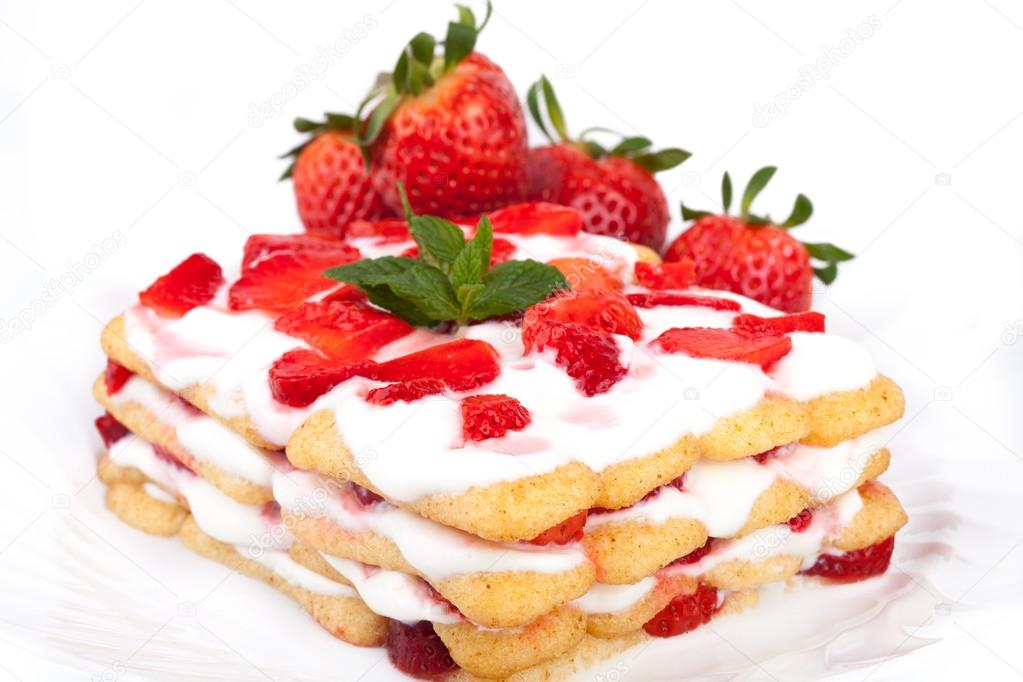 Strawberries Tiramisu