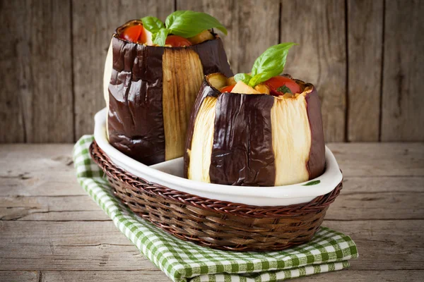 Baked Eggplants — Stock Photo, Image