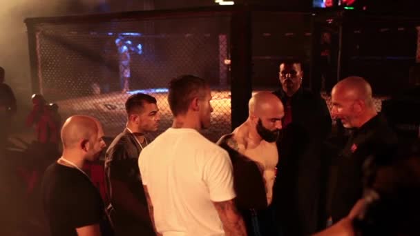 Giuliano pennese İtalyan mma savaşçı - bölüm ı — Stok video