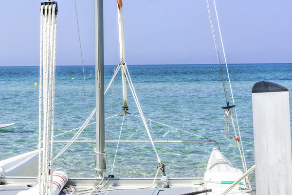 Catamaran sailboat — Stock Photo, Image