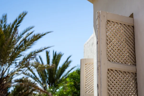 Traditional window from Tunisia — Stock Photo, Image