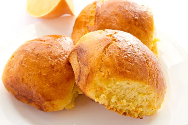 Pumpkin buns — Stock Photo, Image