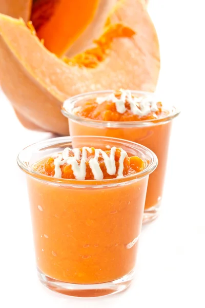 Dessert of cooked pumpkin — Stock Photo, Image