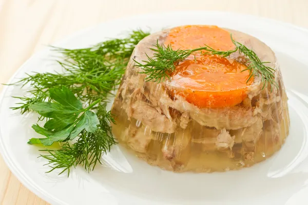 Meat aspic — Stock Photo, Image