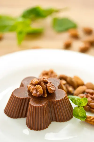 Шоколадное арахисовое желе — стоковое фото