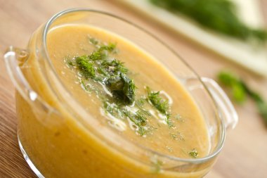 Brüksel lahanası çorba, püre