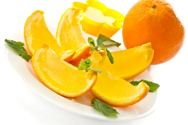 Orange gelé — Stockfoto