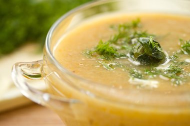 Brüksel lahanası çorba, püre