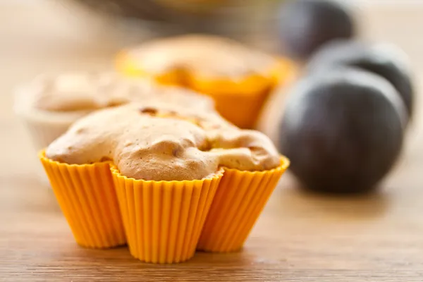 Muffin, gyümölcs Jogdíjmentes Stock Fotók