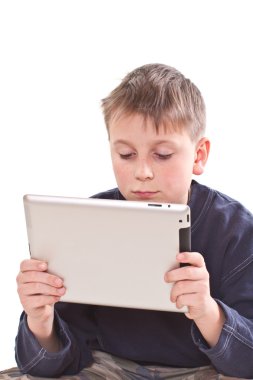 tablet bilgisayarda Teen çalış