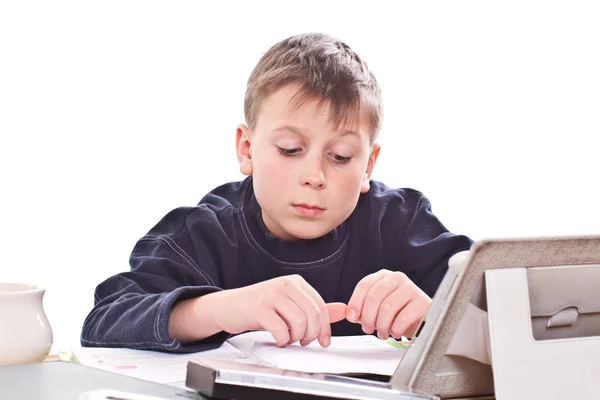 Student to do homework — Stock Photo, Image