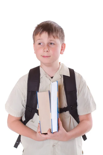 Portrait of a schoolboy Stock Photo