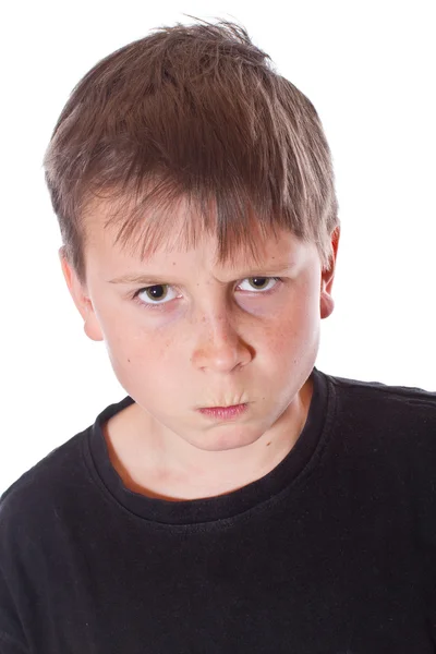 Angry teenager — Stock Photo, Image